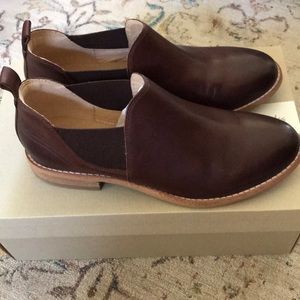 Clarks Edenvale Page leather low cut boots